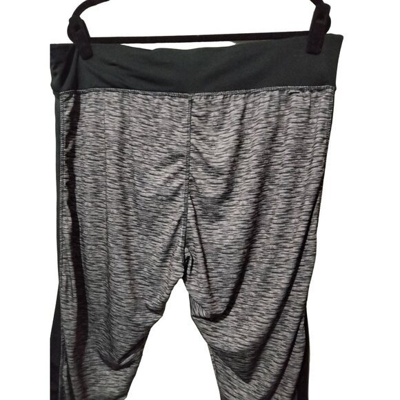 Zone Pro Womens Plus Size 3X Leggings Gray Activewear Workout Athletic Pants - Picture 6 of 7